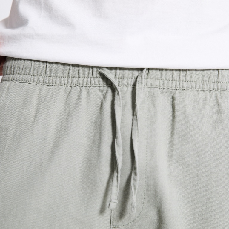 Linen blend pants "Ludvig" Green 1
